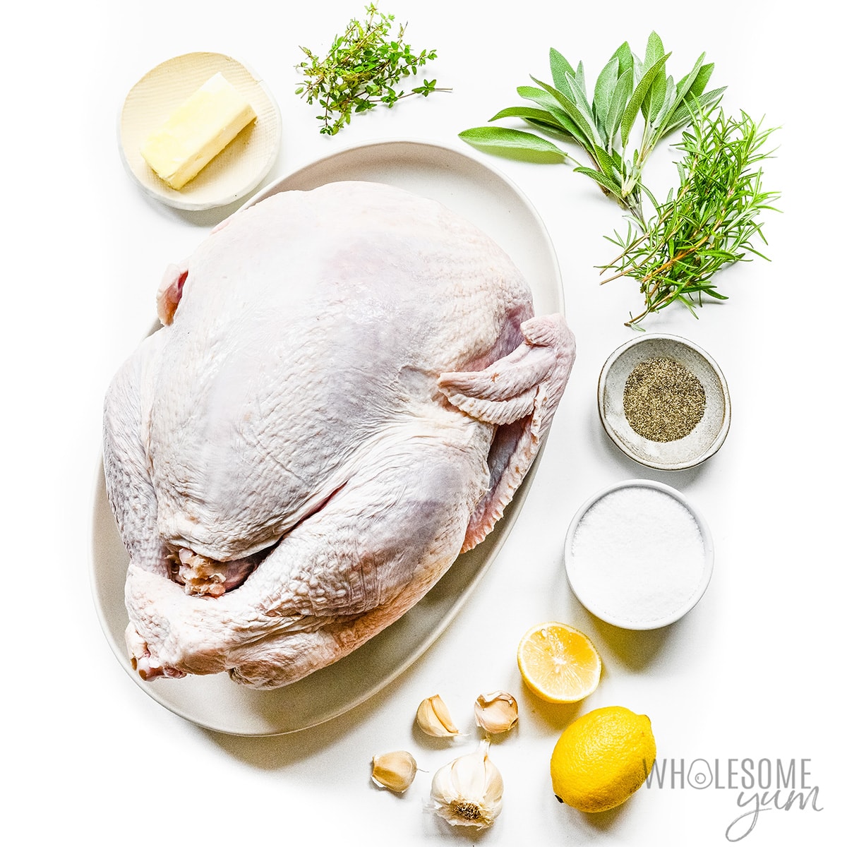 The Holiday Hero - Pastured Heritage Orlopp Bronze Turkey and Organic Spices Bundle