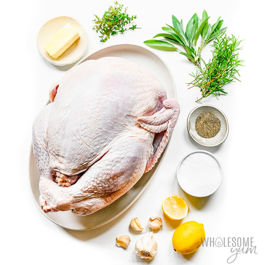 The Holiday Hero - Pastured Orlopp Bronze Turkey and Organic Spices Bundle